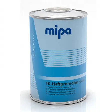 Mipa 1К Haftpromoter Прозрачный грунт, универсальный усилитель адгезии, 1л