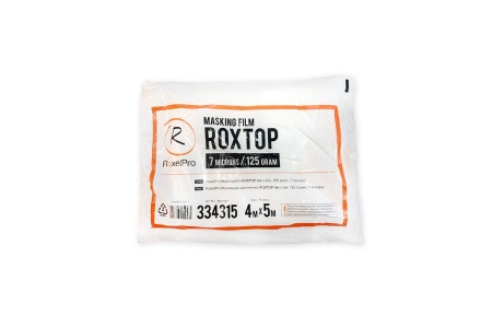Маскирующая плёнка ROXTOP (4м х 5м; 125 г; 7 микрон) RoxelPro 334315