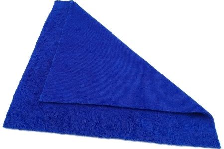 Салфетка из микрофибры разноворсовая Adolf Bucher 400 гм, синяя 12.0888B 1